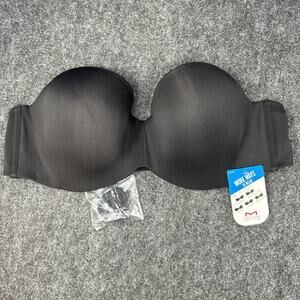 NWT Maidenform 42C Strapless Lift Underwire Bra Black 5-Way Convertible